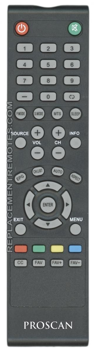 how to program comcast remote to proscan tv